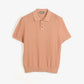 KNITTED POLO SHIRT in CORK