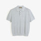 KNITTED POLO SHIRT in GREY