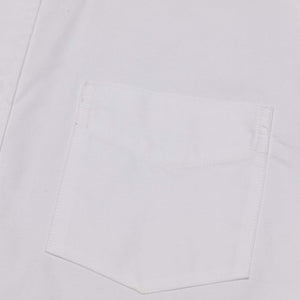 BUTTON DOWN SHIRT WITH POCKET in OFF WHITE