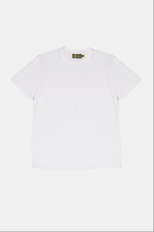 CREW T-SHIRT in OFF WHITE