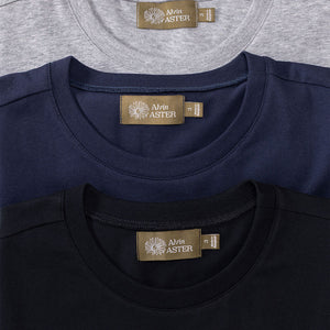 CREW T-SHIRT in BLACK