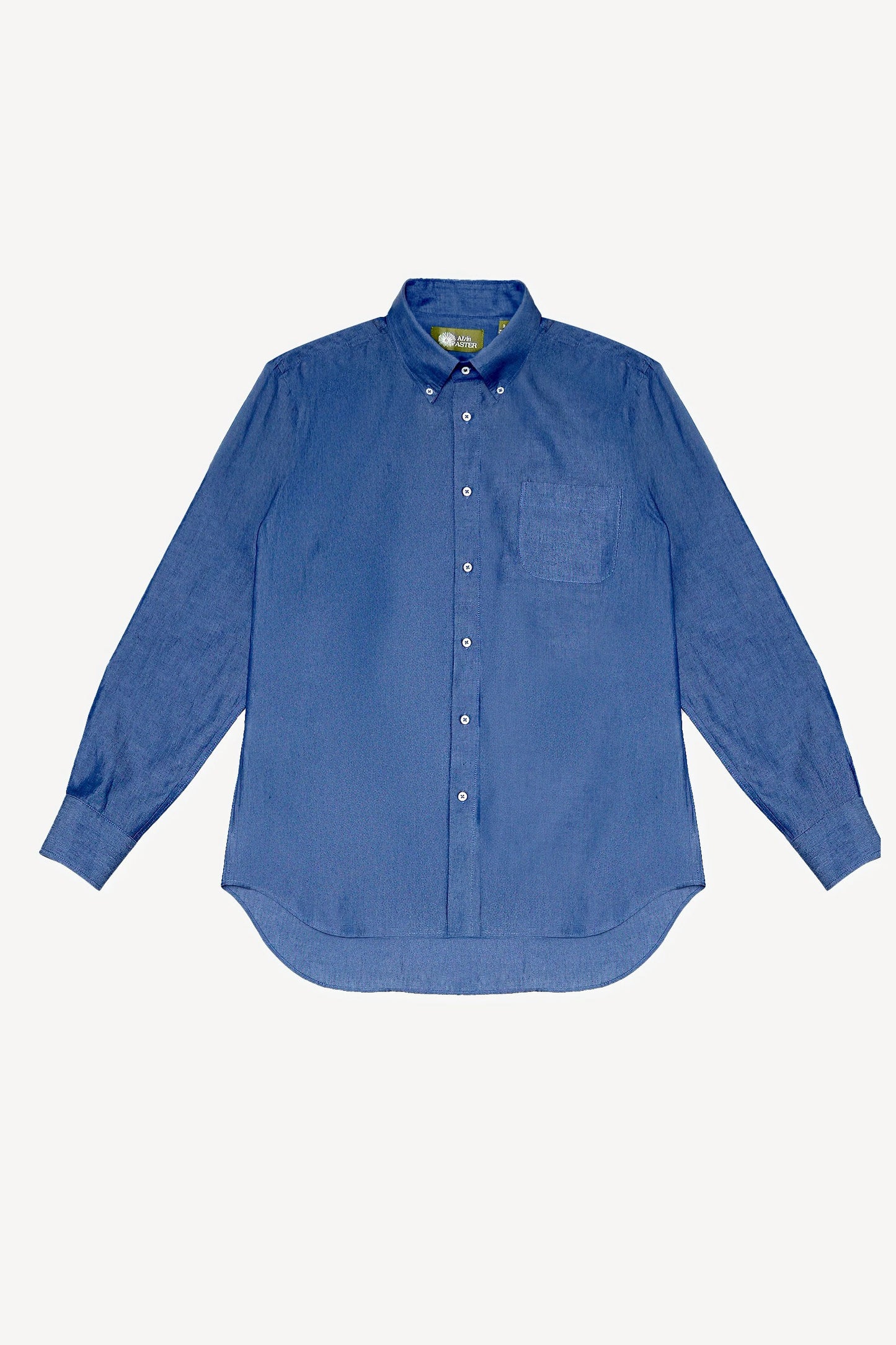 BUTTON DOWN SHIRT in DENIM