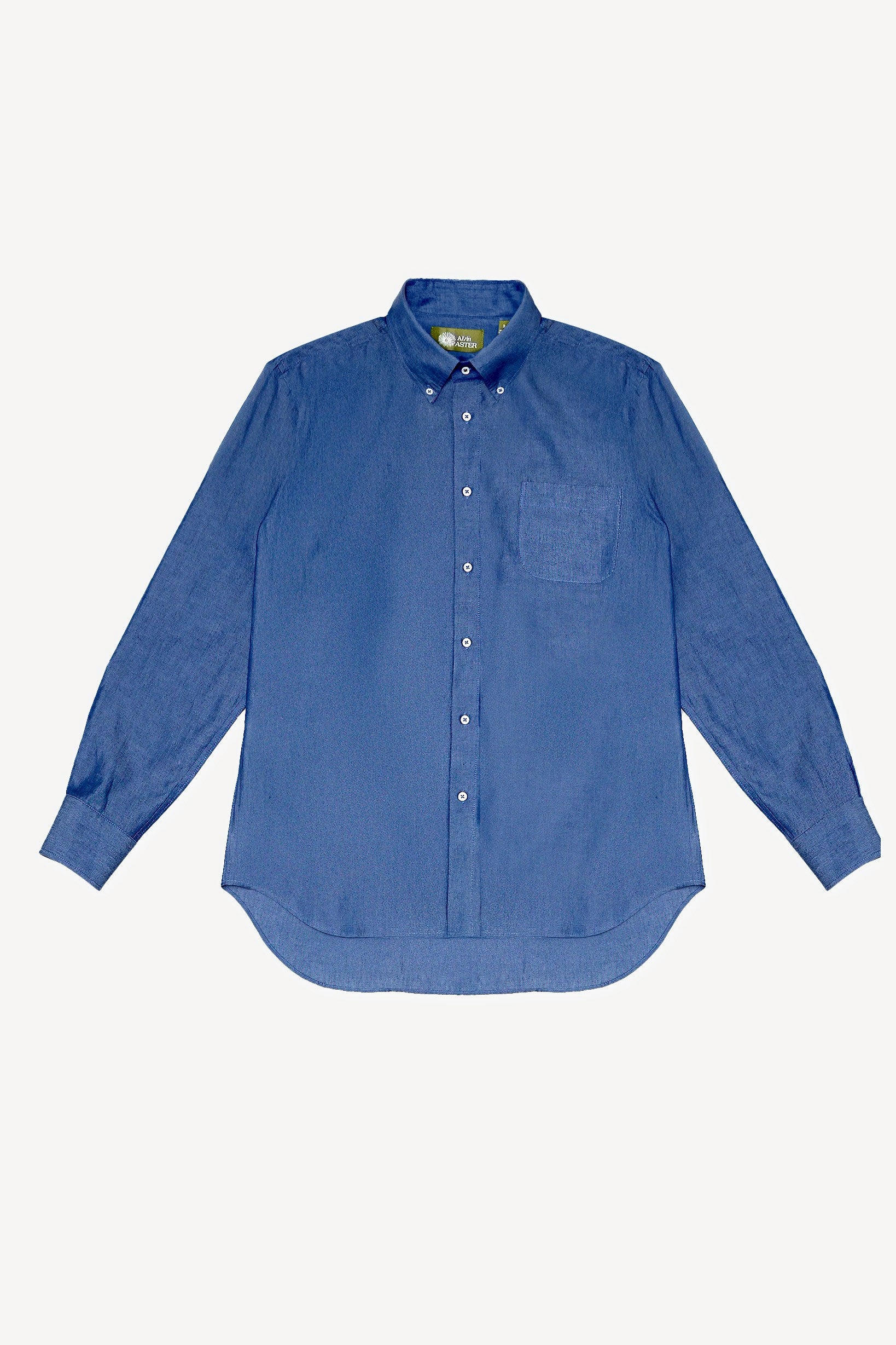 BUTTON DOWN SHIRT in DENIM