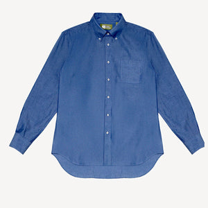 BUTTON DOWN SHIRT in DENIM