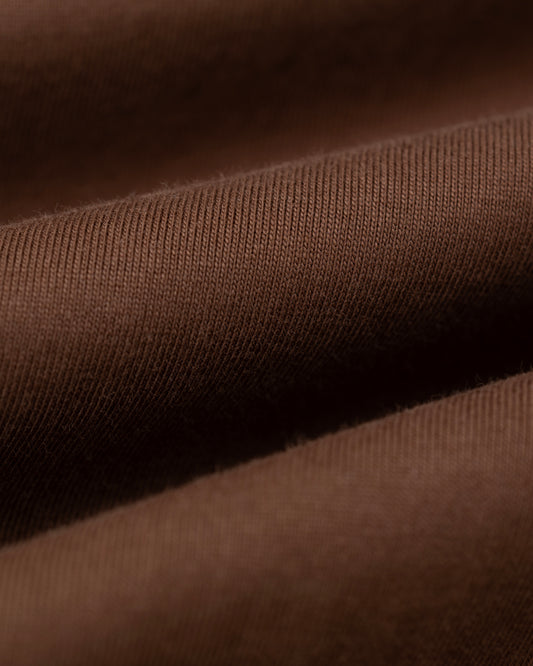 Vintage Crew T-shirt in Cedar Brwon