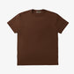 VINTAGE CREW T-SHIRT in CEDAR BROWN