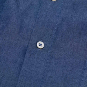 BUTTON DOWN SHIRT in DENIM