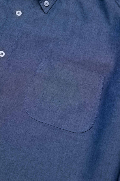 BUTTON DOWN SHIRT in DENIM