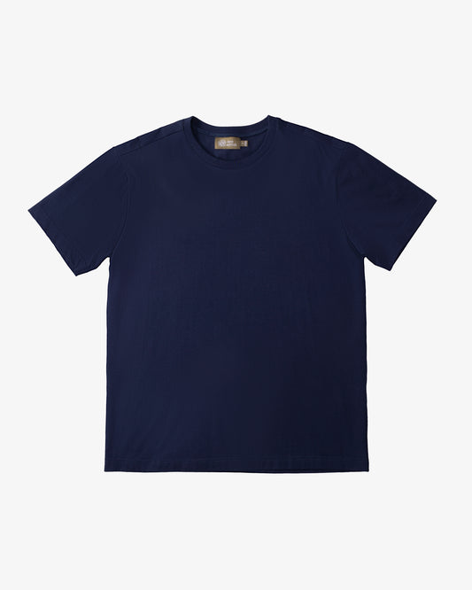 CREW T-SHIRT in NAVY BLUE