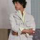 SAFARI JACKET in LIGHT BEIGE LINEN