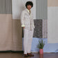 SAFARI JACKET in LIGHT BEIGE LINEN