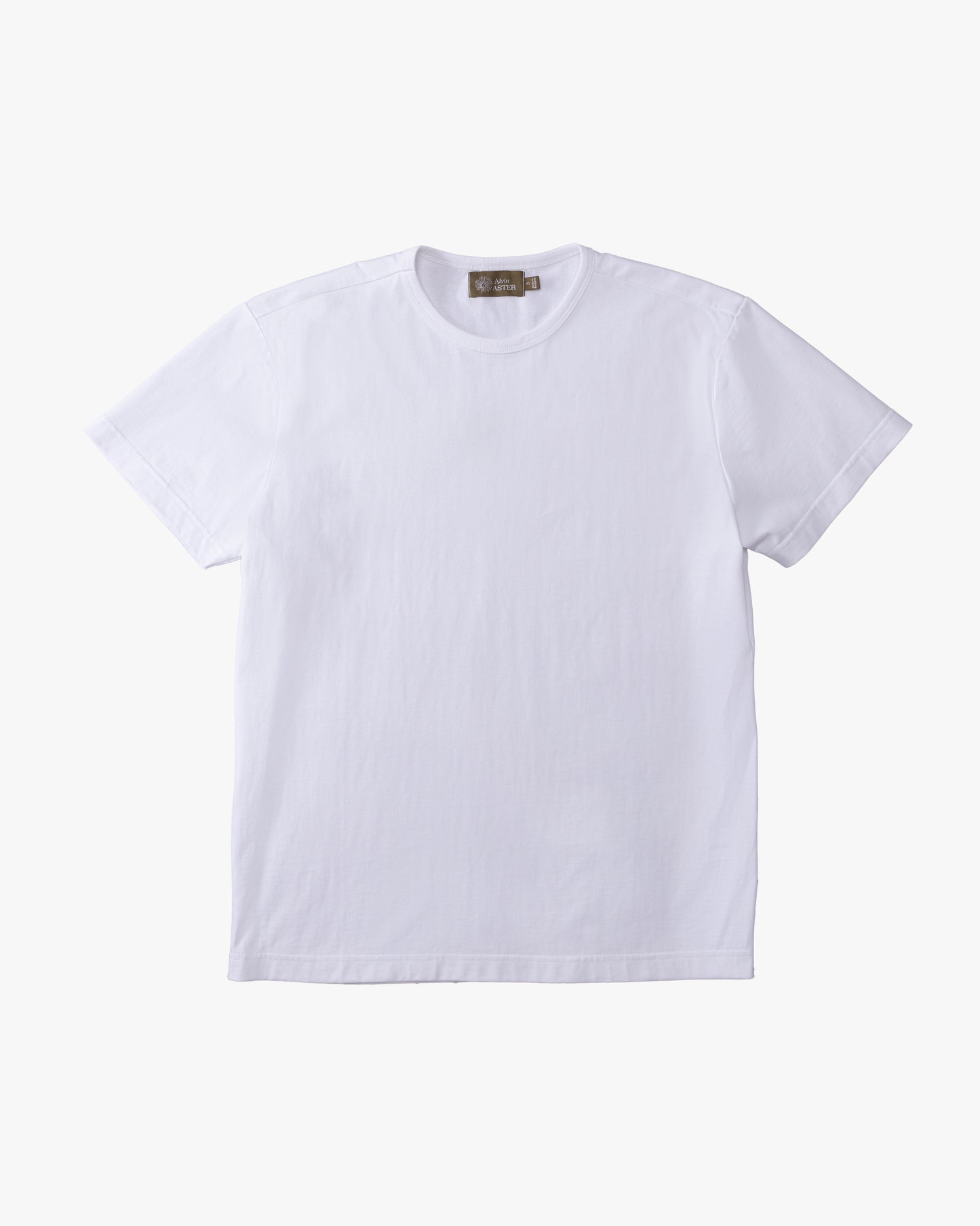 VINTAGE CREW T-SHIRT in WHITE